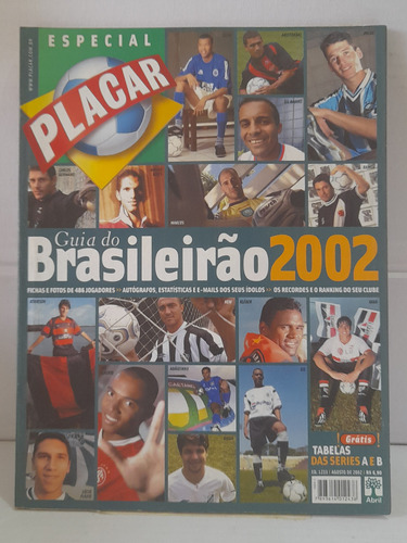 Revista Placar Guia Do Brasileirão 2002