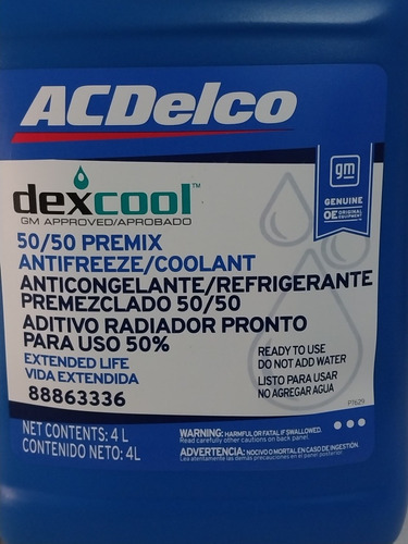 Refrigerante Acdelco Original 50/50