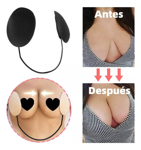 . Brasier Strapless Push Up Invisible Sosten Levanta Busto