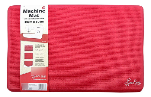 Sew Easy Rojo Reduccion Maquina Coser Slip Mat Cm