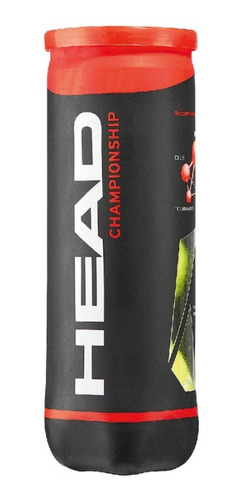 Pelotas De Tenis Head Championship Pelota Oficial Fmt