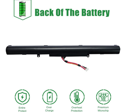 Bateria (a41n1501) Para Asus Gl752 N552v N752 Series Nueva