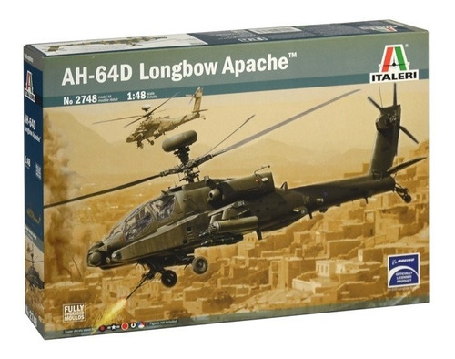 Ah - 64d Longbow Apache By Italeri # 2748    1/48