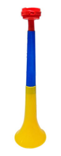 Vuvuzela Corneta Fútbol 37cm Med Plegable Tricolor Colombia