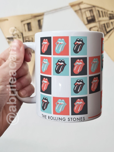 Taza The Rolling Stones Tablero Cerámica Importada Orca