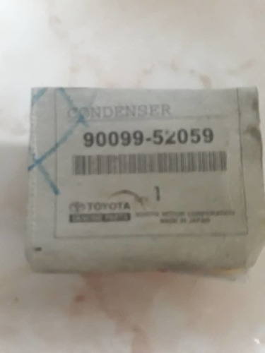 Imagen 3 de 3 de Condensador, Distribuidor Starlet Toyota.