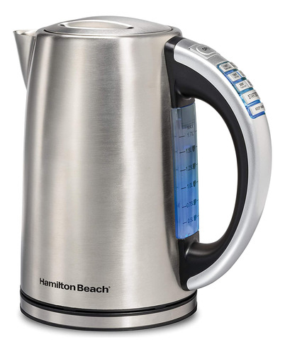 Hamilton Beach - Hervidor Eléctrico De Té Con Control De Tem