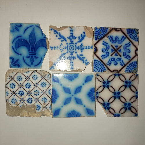 Imagen 9 de 10 de Antigua Colección 76 Azulejo Pas De Calais 7645