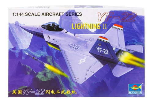 Yf-22 Lightning Ii 1 :144 Trumpeter 01331 Milouhobbies