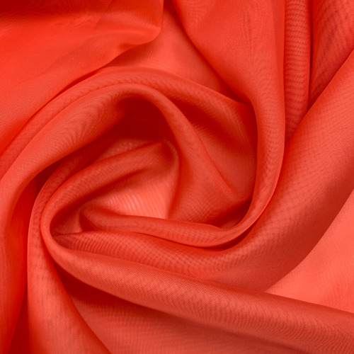 Tela Voile 1 Metro X 3,0 Ancho Ideal Cortinas Decoracion Coral Liso