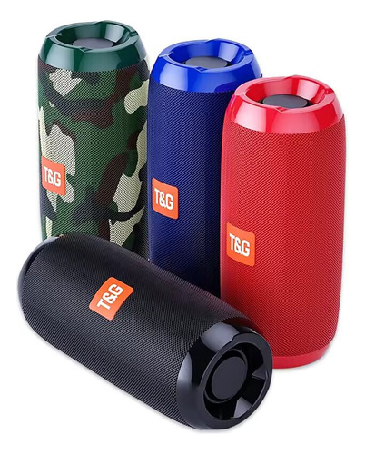 Parlante T&g-117 Bluetooth Inalámbrico Portátil