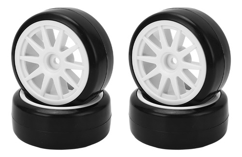 Ruedas Rc Drift Wheels, 4 Unidades, Neumáticos Duros De Goma