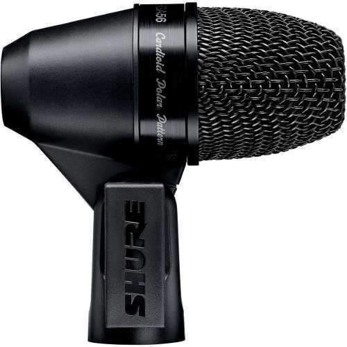 Microfono Cardioide Dinamico Tom-tom Pga56-xlr Shure Color Negro