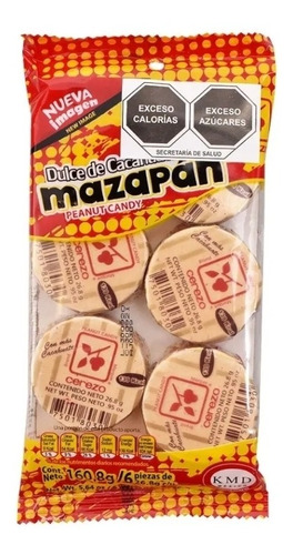 Mazapan Cerezo De 6 Piezas