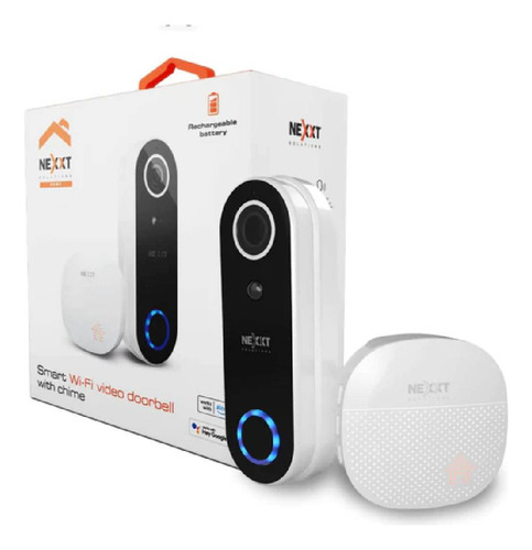 Cámara Nexxt Home Smart Timbre 1080p Bate - Mosca