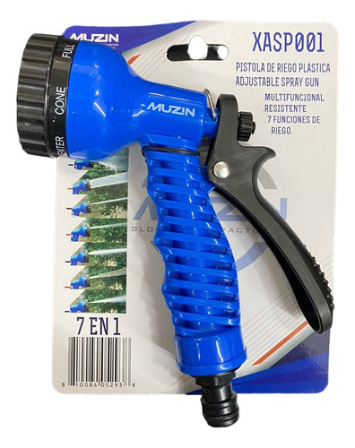 Pistola Para Jardin 7 En 1 Muzin Cod: 7040305