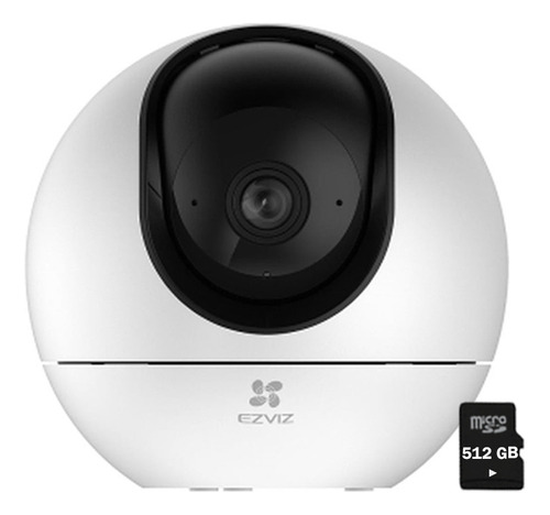 Cámara Ip Interior H6 3k Ezviz Lente Starlight 360° Sd 512gb