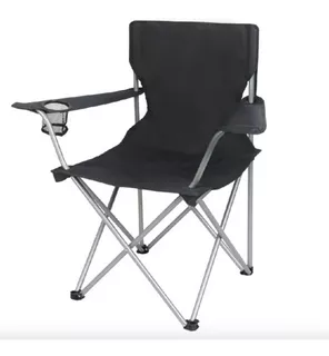 Silla Plegable Ozark Trail Acampar Playa Campo Pescar Color Negro