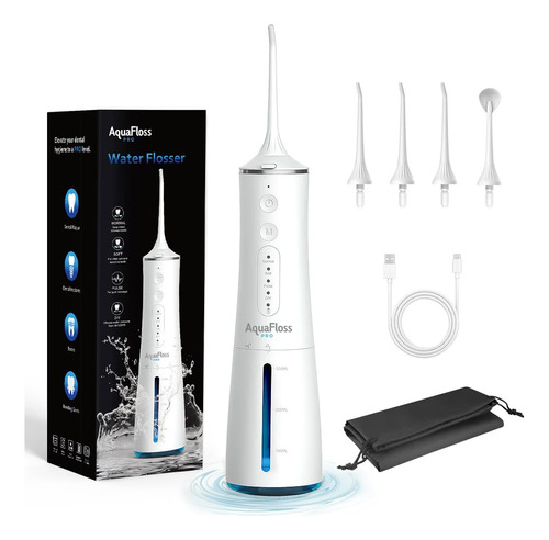 Aquafloss Pro Agua Dental Flosser Dientes Pick Irrigador Ora