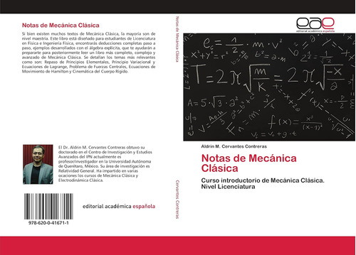 Libro: Notas De Mecánica Clásica: Curso Introductorio De Mec