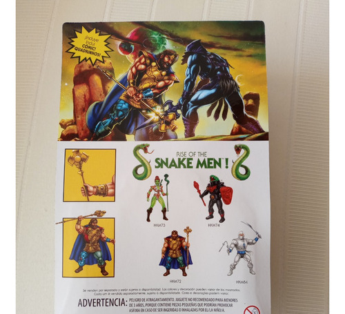 Motu Origins Rey Randor + Teela Serpiente (paq 2 Figuras)