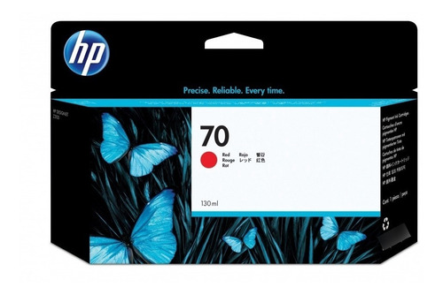 Cartucho Original Hp 70 Red C9456a Z3100 Facturado