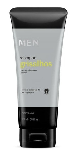 Shampo Men De O Boticário Cabelos Grisalhos  Super Oferta