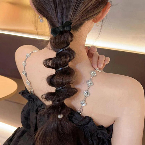 Lazos Para El Pelo En Espiral Para Mujer Diadema Con Cuerda