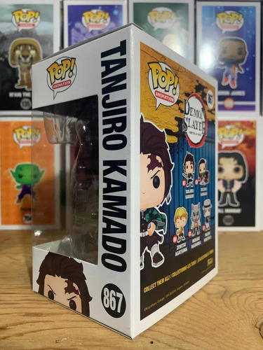 Pop! Animation Demon Slayer: Kimetsu No Yaiba Tanjiro Kamado