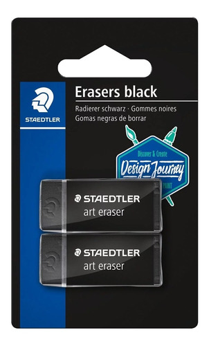 Staedtler Goma De Borrar Negra Rasoplast 526 B-9