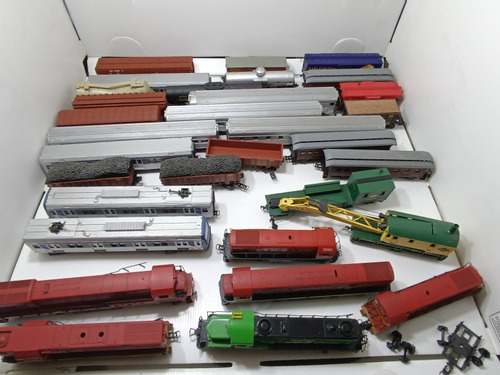 Lote Locomotivas E Vagões (Usado)