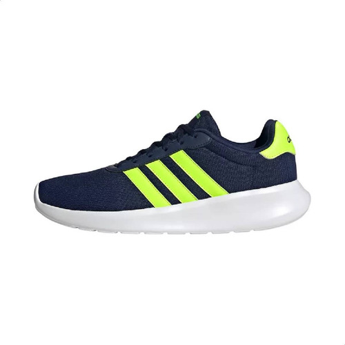 Tênis Masculino Esportivo Lite Racer 3.0 Cor Dark Blue /lucid Lemon/ Lucid Lemon Tamanho 40 adidas