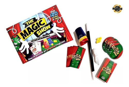 Kit De Magia Para Niños Adultos 120 Trucos Set Magic Pro