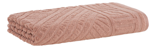 Jogo Toalhas Banho E Rosto 4pçs Olimpo Extra Soft Buddemeyer Cor Terracota E Verde Liso
