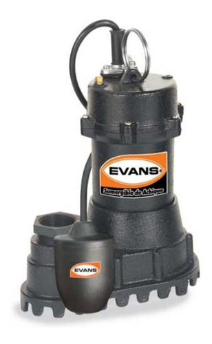 Electrobomba Evans Sum 1/2 Hp 110v Sv1.5me050 Aguas Negras
