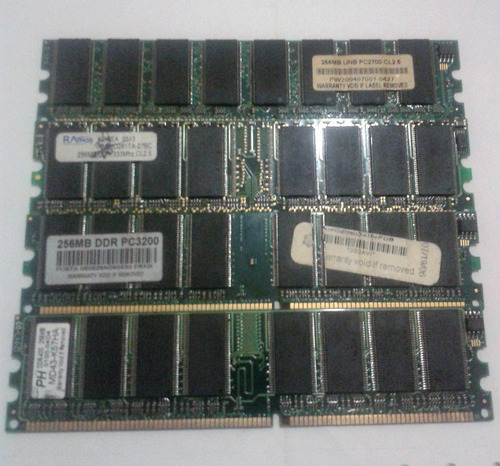 Memorias Ddr 256mb 333mhz