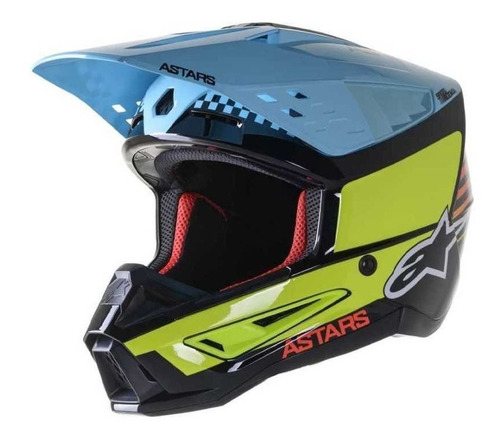 Casco Moto Cross Enduro Alpinestars Cross  S-m5 Speed