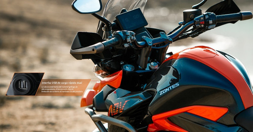 Imagen 14 de 21 de Zontes Zt350 - T2 Spark Multipropósito Garantía 2 Años