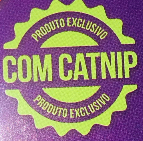 Imagem 4 de 5 de Brinquedo De Gato Com Catnip / Erva-de-gato / Erva-gateira