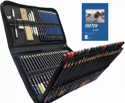 Set De 96 Lápices De Dibujo Malubero De Colores Profesional