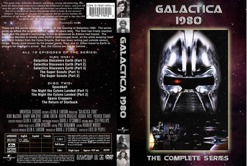 Battlestar Galactica 1978-1980 Serie Completa Dos Audios