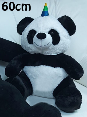 4 Ursos Pandacórnio Pelúcia 60cm Sentado Casa Dos Urso