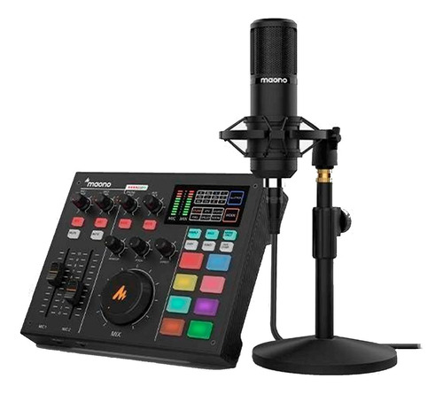 Consola Maonocaster Mas Micrófono Au-am100 K1 Maono Podcast