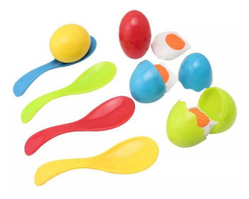 Set De Juego De Carreras Field Sport Party Favors Toy Eggs A