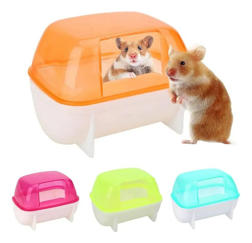 Baño Para Hamster Letrina Grande Para Raton Cuy Hamster Rata