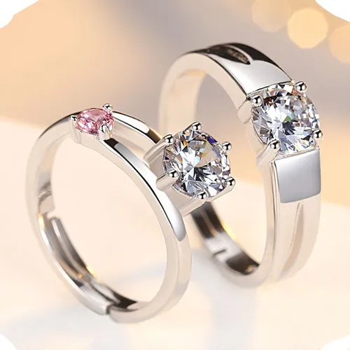 Anillos de compromiso plata mercadolibre sale