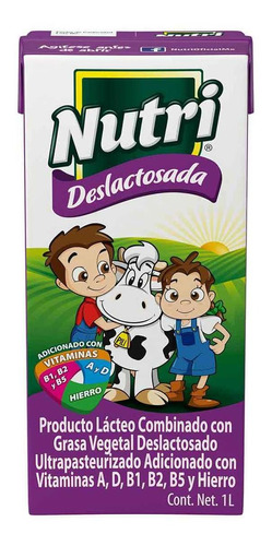 Producto Lácteo Combinado Nutri Deslactosada 1l