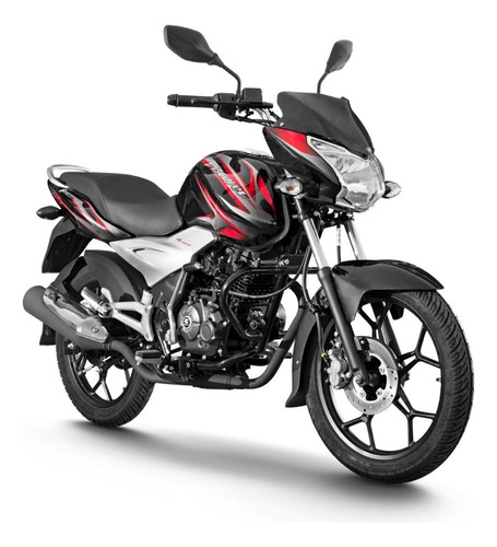 Moto Bajaj Discover 125 St Negro Rojo