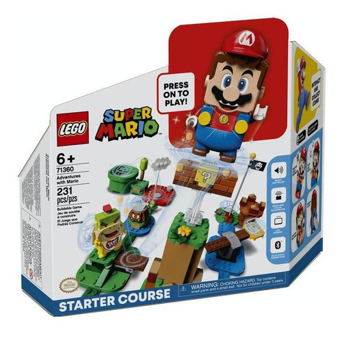 Imagen 3 de 10 de Lego 71360 Super Mario Starter Adventures 231 Piezas