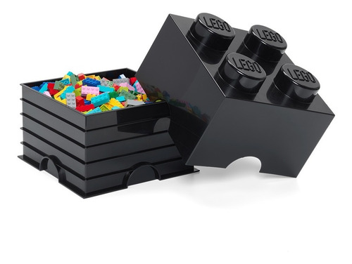 Imagen 7 de 10 de Caja Apilable Para Ordenar Lego® 4003 Original